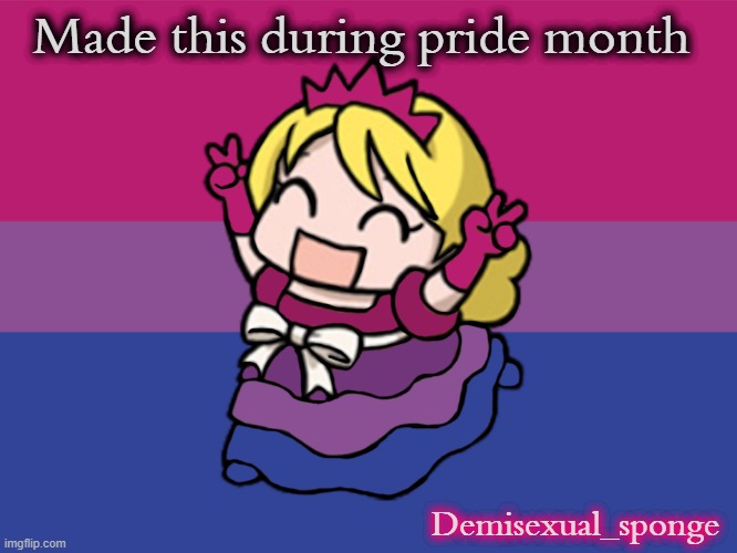Enjoy ig |  Made this during pride month; Demisexual_sponge | image tagged in demisexual_sponge | made w/ Imgflip meme maker