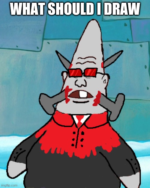 Mag Agent: Pinhead | WHAT SHOULD I DRAW | image tagged in mag agent pinhead | made w/ Imgflip meme maker