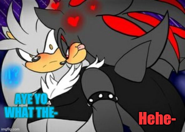 Not much, Just a Sonadow ship ^w^ - Imgflip