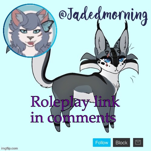 Pick any | Roleplay link in comments | image tagged in jade s warrior cats announcement template | made w/ Imgflip meme maker
