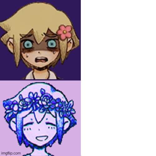 reeeee | image tagged in drake meme but basil | made w/ Imgflip meme maker