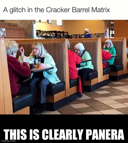 THIS IS CLEARLY PANERA | image tagged in memes | made w/ Imgflip meme maker