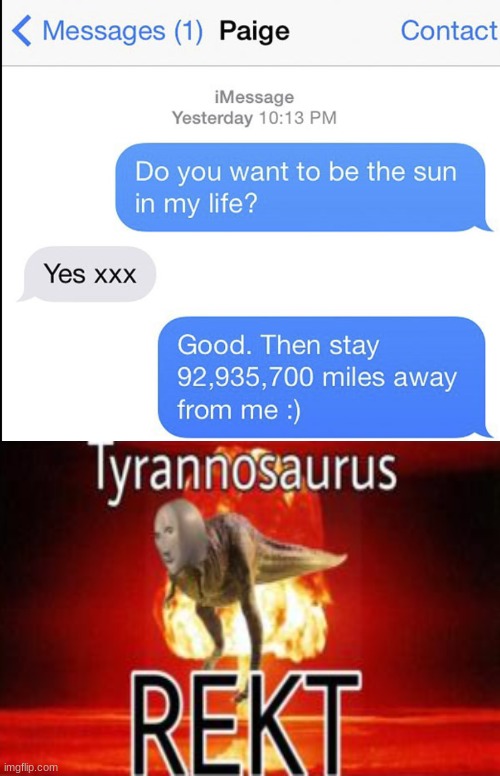 savage text | image tagged in savage text | made w/ Imgflip meme maker