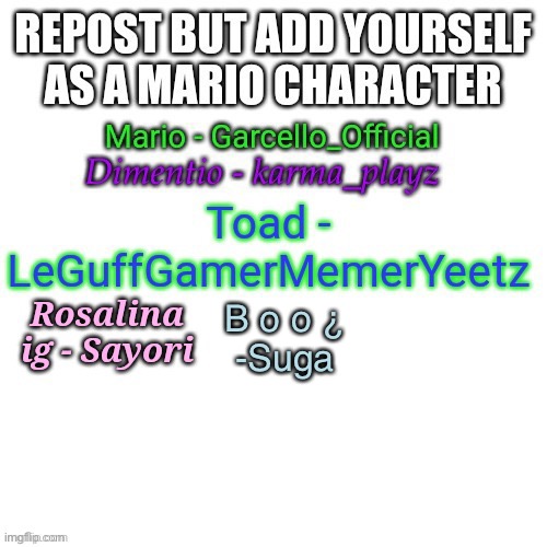 B o o ¿
-Suga | made w/ Imgflip meme maker