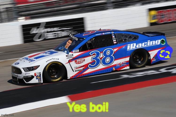 Lando takes his first pole of the year! Full Classification in the comments. | Norris; Yes boi! | image tagged in nmcs,lando norris,memes,nascar,pole,richmond | made w/ Imgflip meme maker