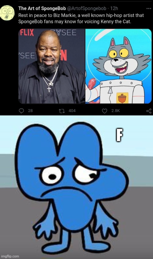 NOT BIZ MARKIE | F | made w/ Imgflip meme maker