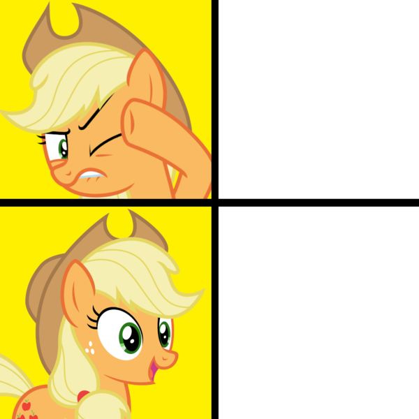 Pony drake meme Blank Meme Template