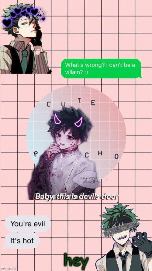 V. deku | hey | image tagged in v deku | made w/ Imgflip meme maker