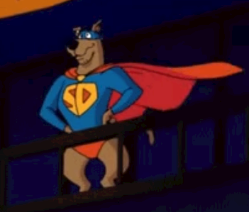 High Quality Super Scooby Blank Meme Template