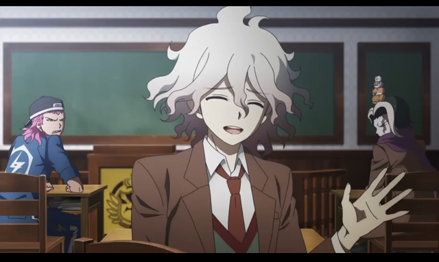 Nagito and Souda Blank Meme Template