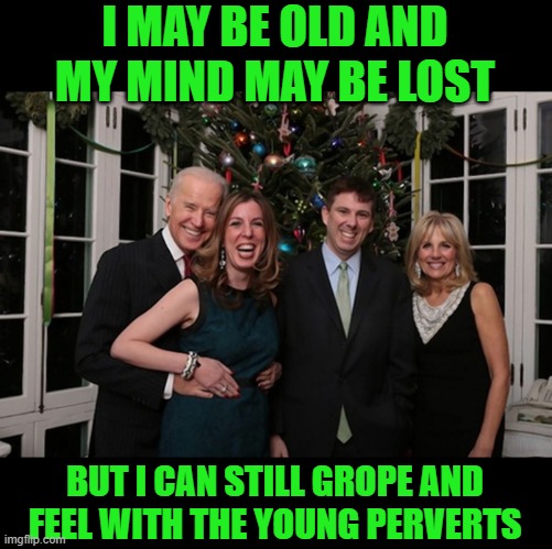 "Where's the Viagra when I need it?" | I MAY BE OLD AND MY MIND MAY BE LOST; BUT I CAN STILL GROPE AND FEEL WITH THE YOUNG PERVERTS | image tagged in joe biden is a pervert,sexist,joe biden | made w/ Imgflip meme maker
