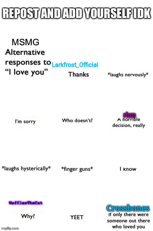 Larkfrost_Official | made w/ Imgflip meme maker