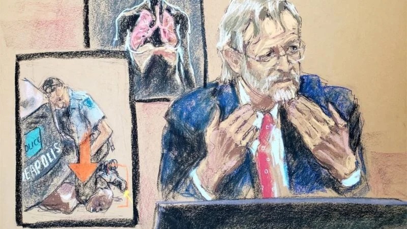 High Quality George floyd trial testimony Blank Meme Template