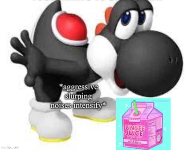 image tagged in black yoshi unsee | made w/ Imgflip meme maker