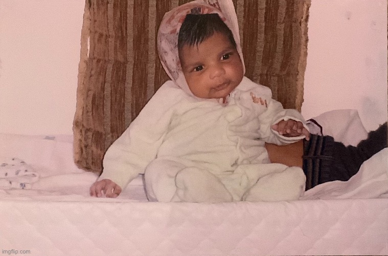 Baby pic reveal (I’m a girl btw) | made w/ Imgflip meme maker