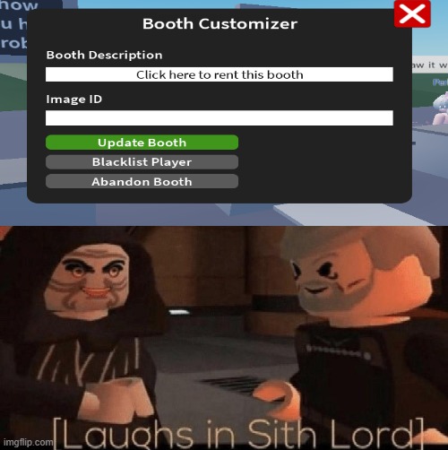 The Grinch had a wonderful, awful idea. | image tagged in laughs in sith lord | made w/ Imgflip meme maker