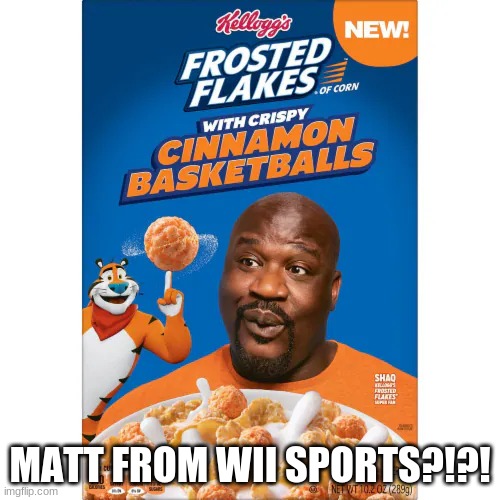 MATT FROM WII SPORTS?!?! | made w/ Imgflip meme maker