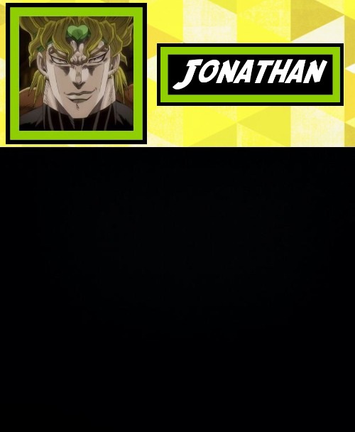 High Quality JONATHAN Blank Meme Template