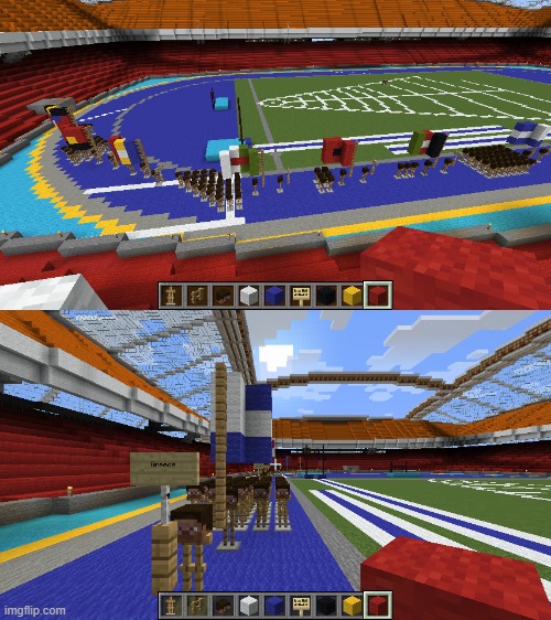 Minecraft Olympics part 1: I need better things to do with my life | made w/ Imgflip meme maker
