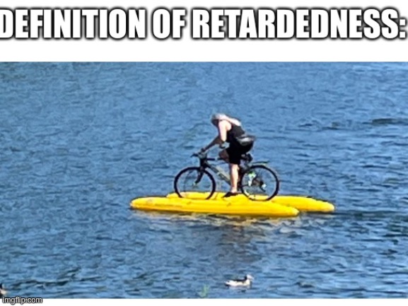 Repost | image tagged in boat,bike,water | made w/ Imgflip meme maker