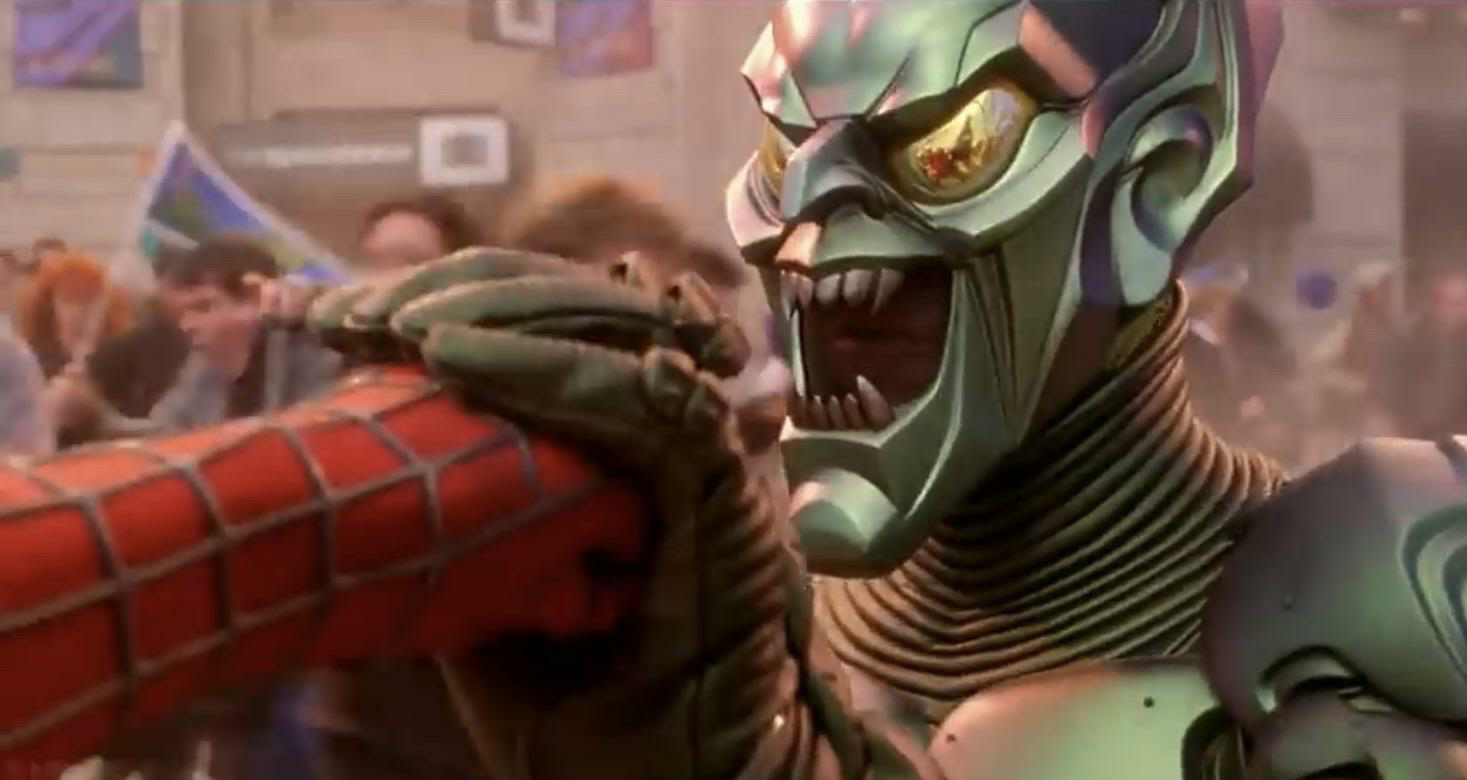 Spider-Man Green Goblin 8 Blank Meme Template