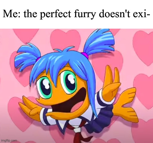 Yep | Me: the perfect furry doesn't exi- | image tagged in furry | made w/ Imgflip meme maker