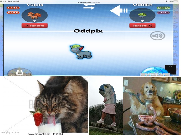 Oddpics | image tagged in pokemon,pokemon fusion,wierd | made w/ Imgflip meme maker