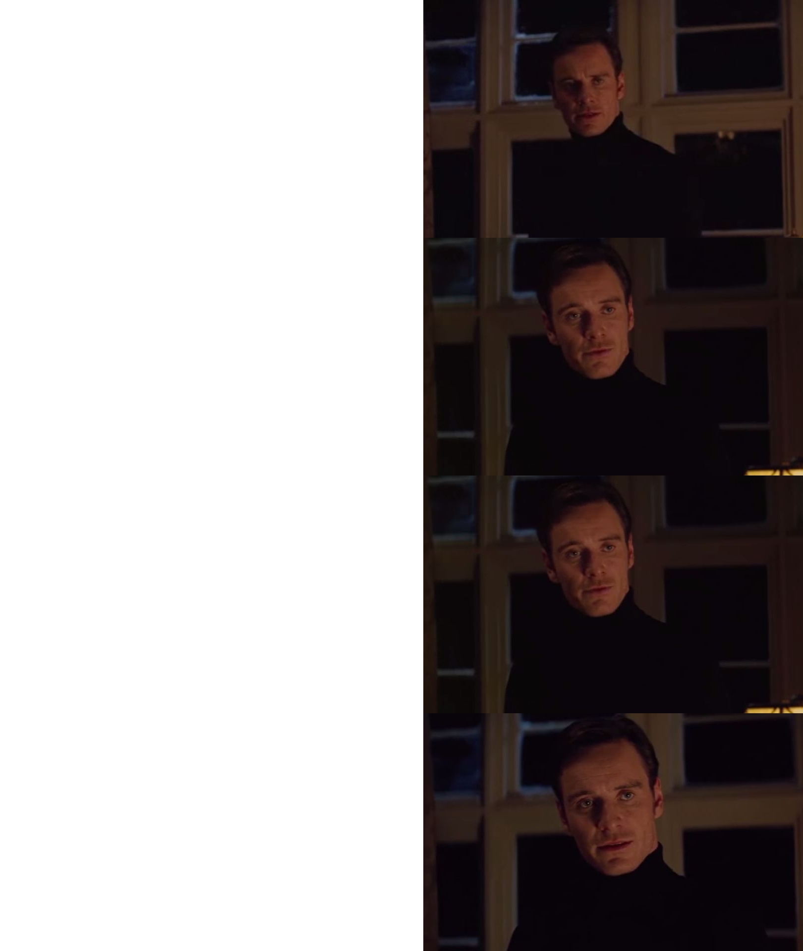 Perfection 4 Images, Wide Blank Meme Template