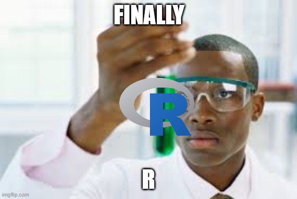 R | FINALLY; R | image tagged in finally | made w/ Imgflip meme maker