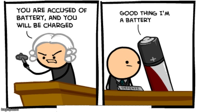 Battery | image tagged in battery,comics/cartoons,comics,comic,cyanide and happiness,cyanide | made w/ Imgflip meme maker