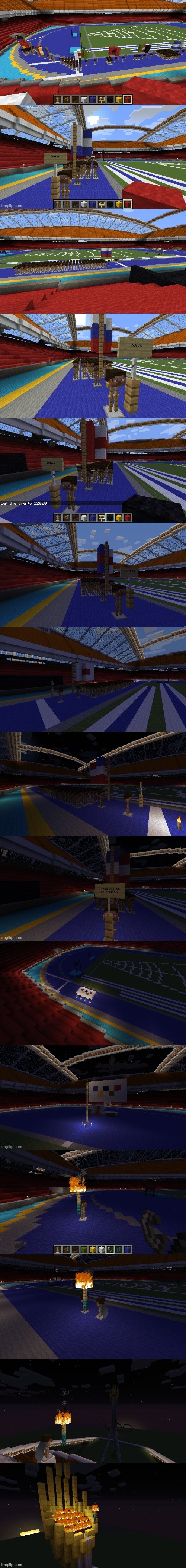 With 30 minutes to go, here's a rerun of the opening ceremony last night | made w/ Imgflip meme maker