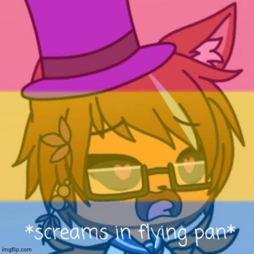 kitsu screams in pan | image tagged in kitsu screams in pan | made w/ Imgflip meme maker