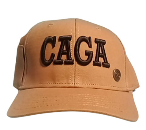 High Quality CAGA Hat Trans Light brown Blank Meme Template