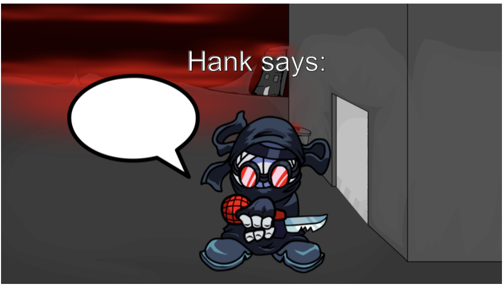 High Quality Hank says: Blank Meme Template