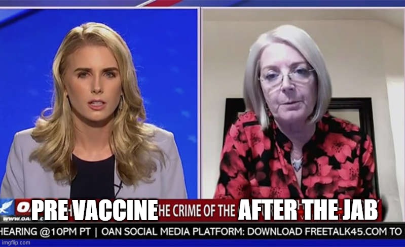 OH NO !!! | AFTER THE JAB; PRE VACCINE | image tagged in vaccine | made w/ Imgflip meme maker