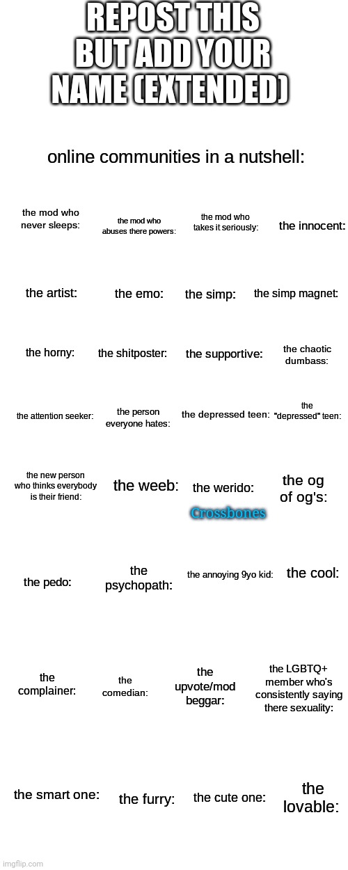 that one person online | Crossbones | image tagged in that one person online | made w/ Imgflip meme maker