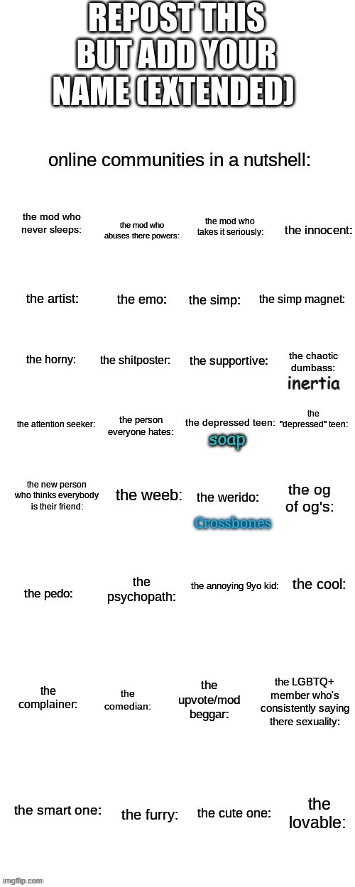 soap | made w/ Imgflip meme maker