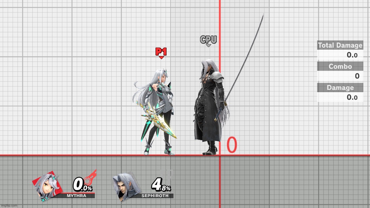 Ah yes, silver hair | image tagged in sephiroth | made w/ Imgflip meme maker