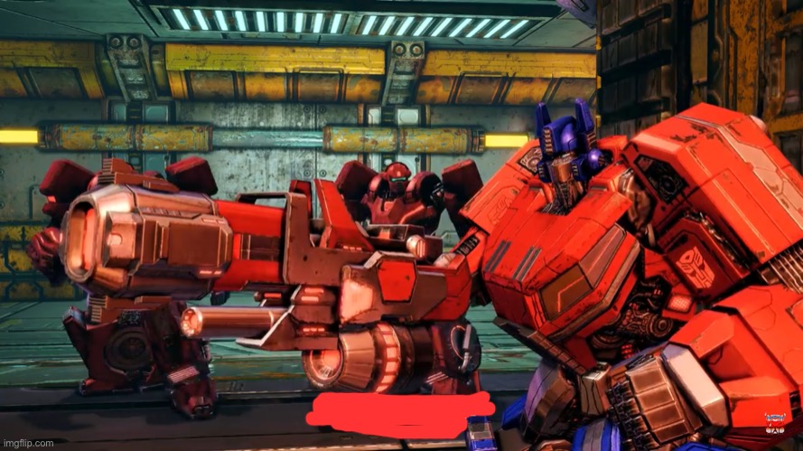 Optimus prime Gun | image tagged in optimus prime gun | made w/ Imgflip meme maker