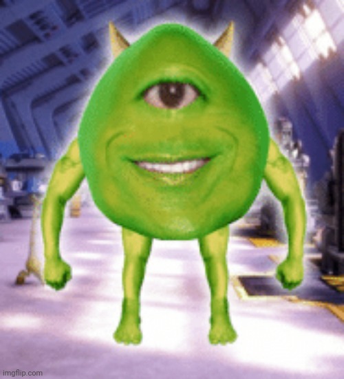 Mike (the rock) wizowski | image tagged in unsee juice,cursed image,oh wow are you actually reading these tags | made w/ Imgflip meme maker