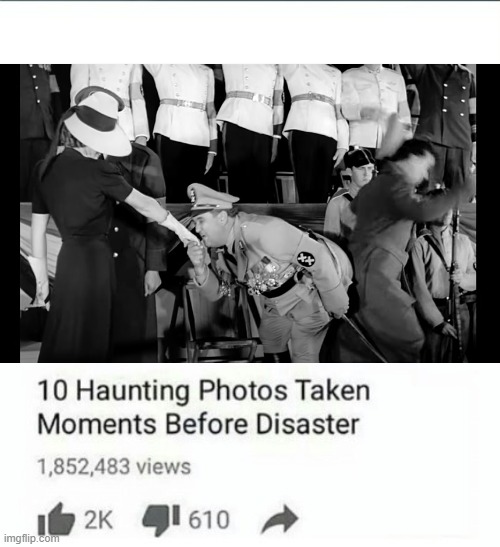 Well its a good disaster because it was Hitler | made w/ Imgflip meme maker