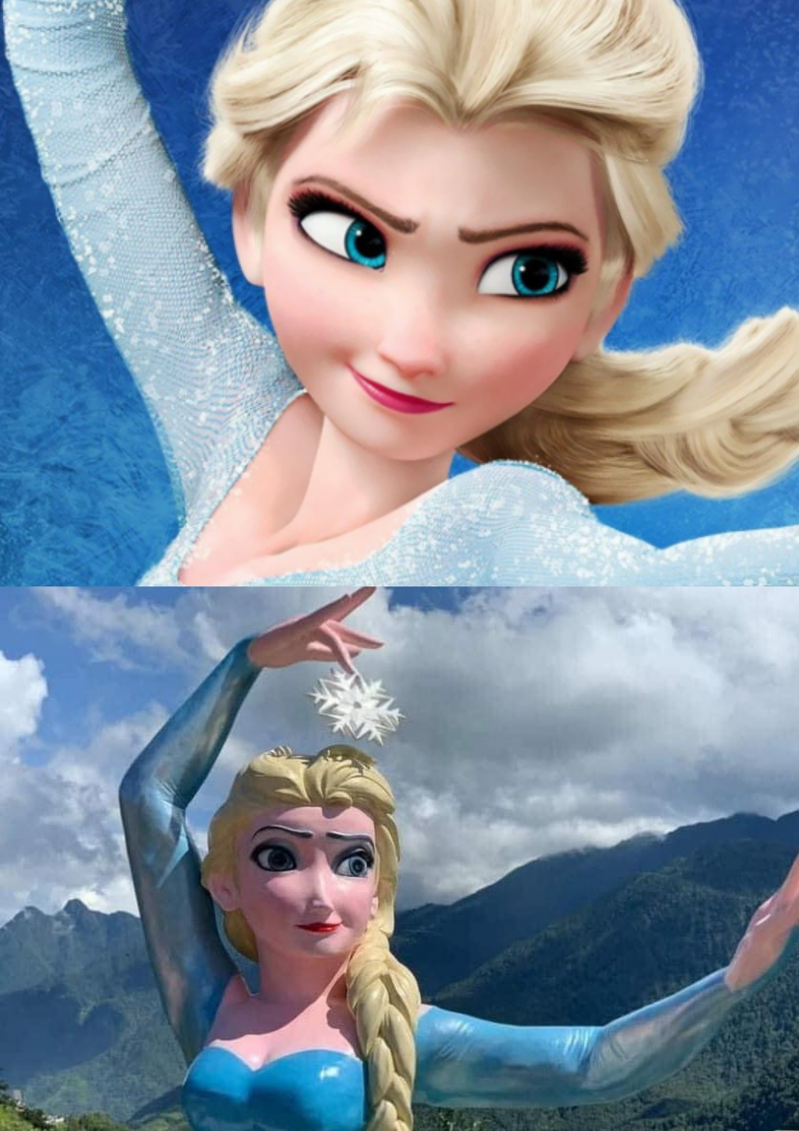 High Quality Elsa Blank Meme Template