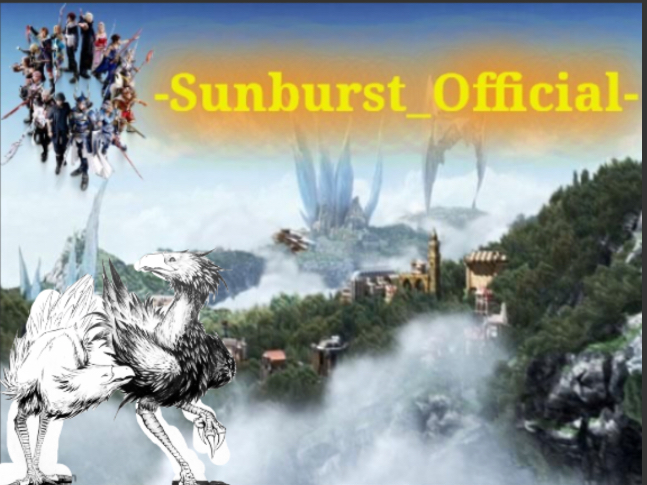 High Quality Sunburst’s Chocobo Template Blank Meme Template