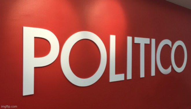 Politico logo | image tagged in politico logo | made w/ Imgflip meme maker