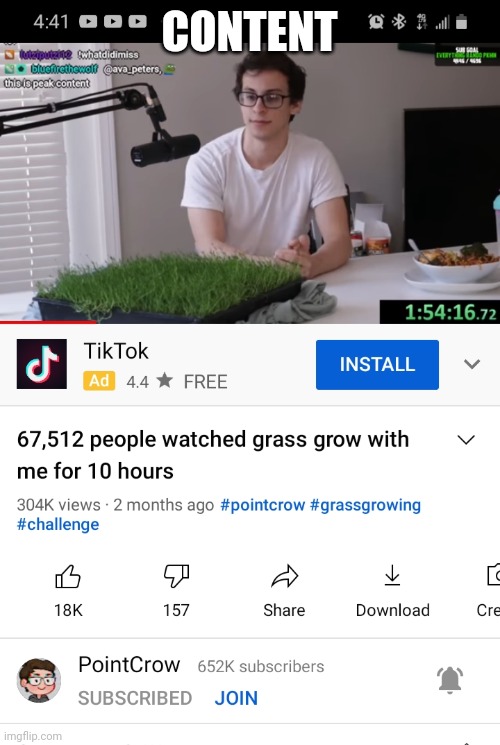 CONTENT | made w/ Imgflip meme maker