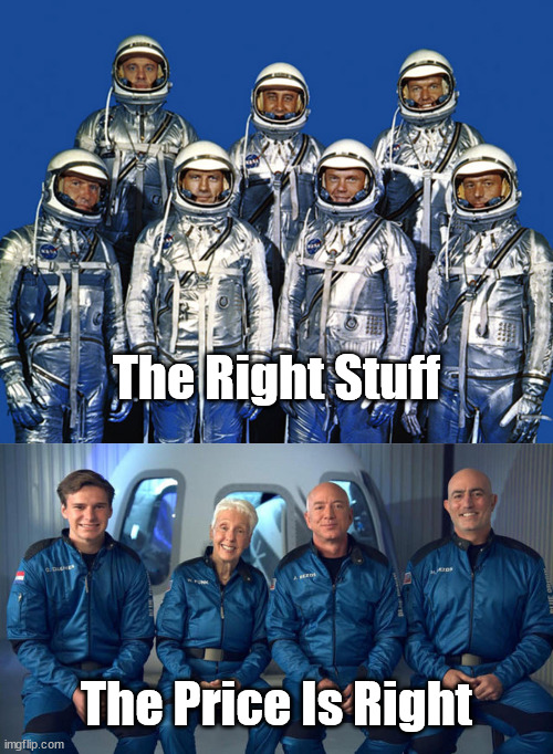 USS Amazon 1701 - B | The Right Stuff; The Price Is Right | image tagged in jeff bezos | made w/ Imgflip meme maker