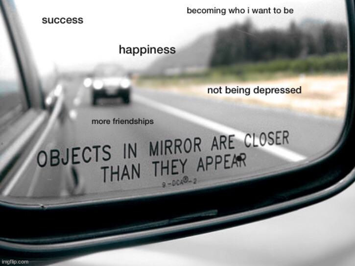 Things get better after some time | image tagged in depression | made w/ Imgflip meme maker