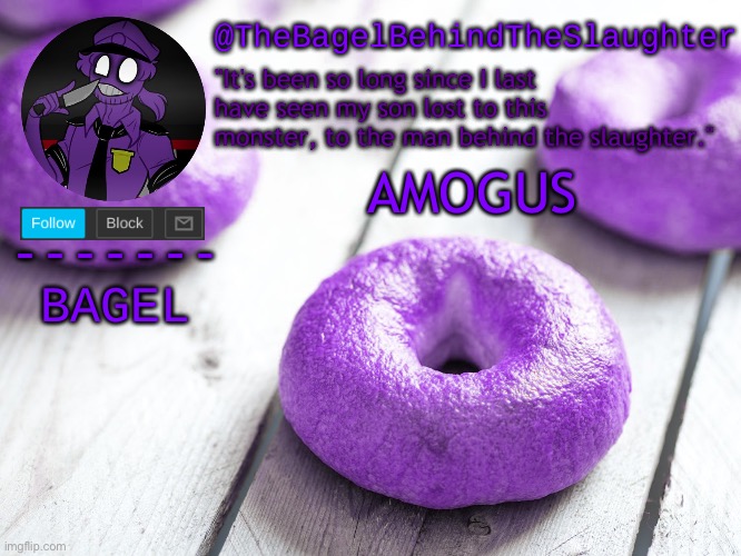 Announcement Thingy (New) | AMOGUS | image tagged in announcement thingy new | made w/ Imgflip meme maker