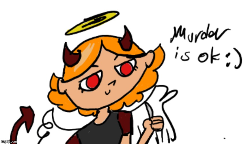 you see her fighting some people in white robes with halos holding crosses using a sword covered in acid. wdyd? | made w/ Imgflip meme maker