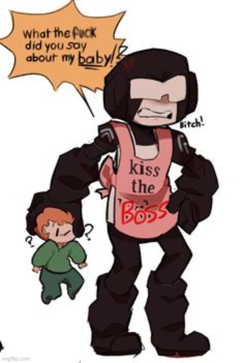 'Kiss the Boss' | made w/ Imgflip meme maker